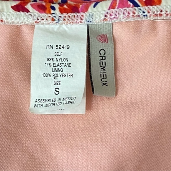 Daniel Cremieux Bikini Swimsuit Pink Paisley Small - Picture 14 of 16